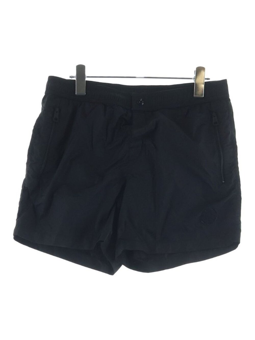 Moncler Boxer Mare Nylon Shorts Black